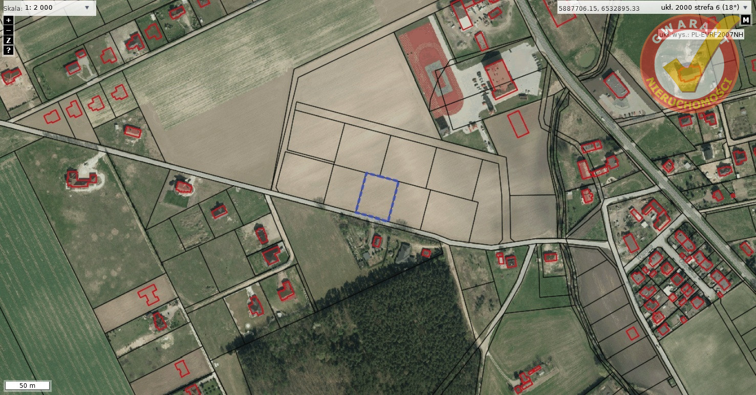 Działka Sprzedaż Łubianka Rolna 5